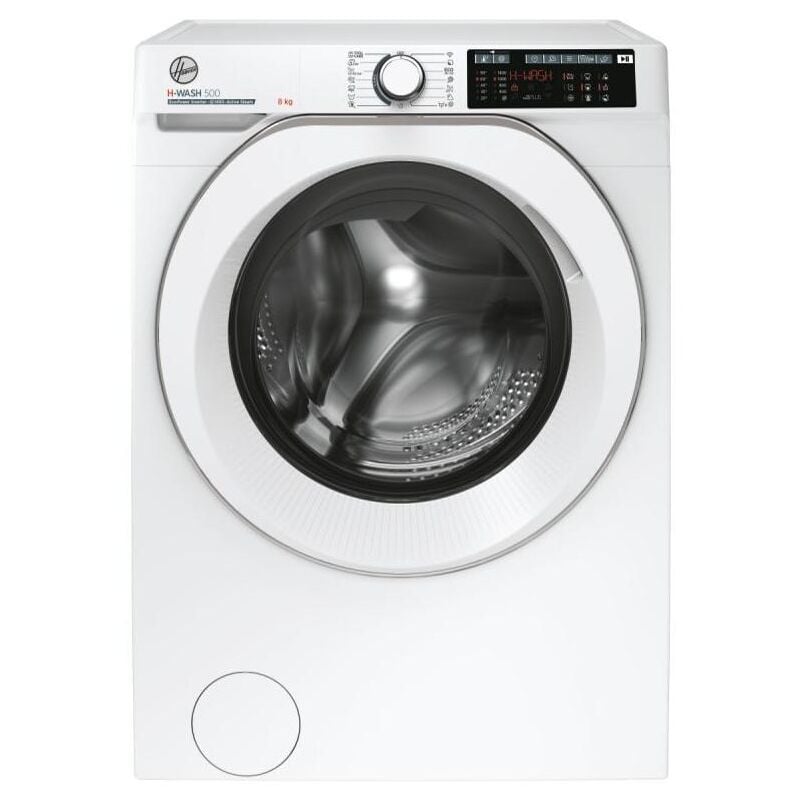 foto del prodotto hoover 48amc 1 s lavatrice h wash 500 hw caricamento frontale 8kg classe a bianco