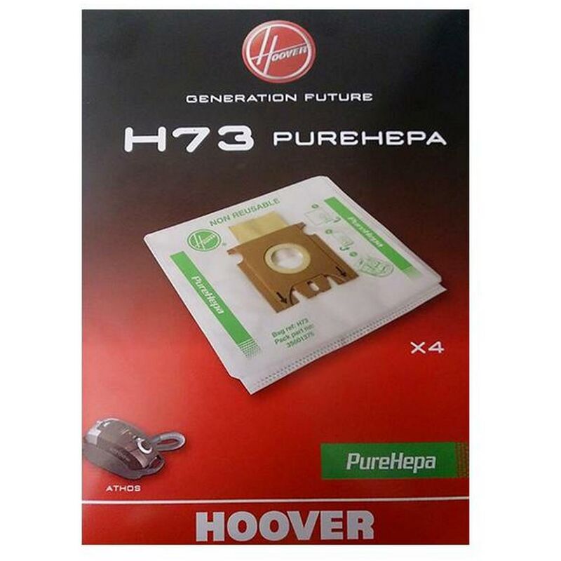 foto del prodotto hoover confezione di 4 sacchetti in microfibra aspirapolvere 2833833664061215239
