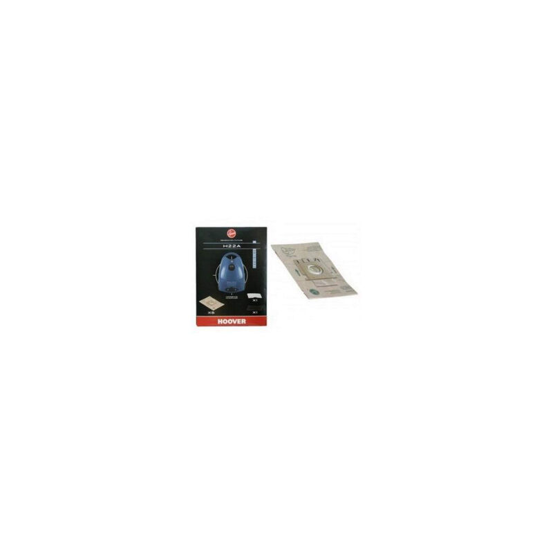foto del prodotto hoover confezione di 5 sacchetti 2 filtri aspirapolvere 36105