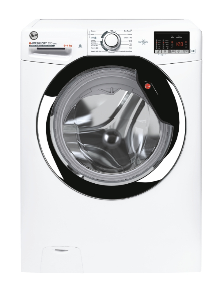 foto del prodotto hoover h3ds4642dac3 11 lavasciuga da incasso caricamento frontale bianco e