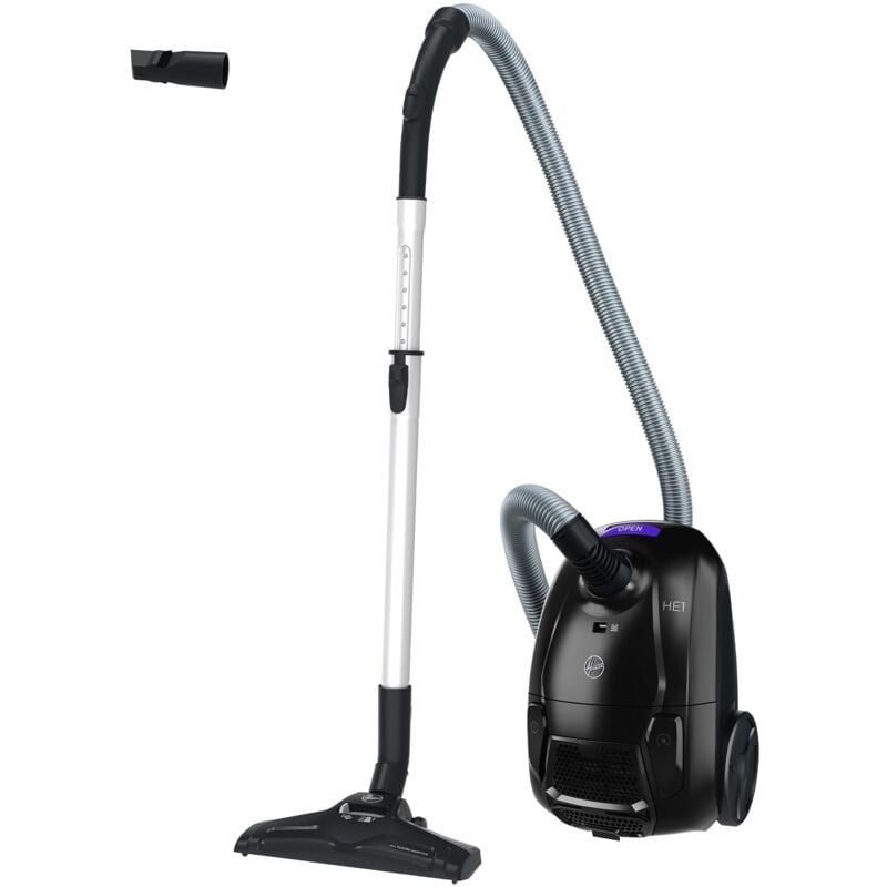 foto del prodotto hoover he1 aspirapolvere a traino con sacco compatto e potente per pavimenti duri e tappeti, filtro per la polvere epa, capacit del sacco 2,5l,