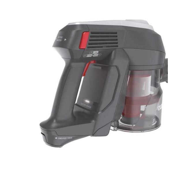 foto del prodotto hoover hf122gpt 011 aspirapolvere elettrica batteria secco ciclonico, tessuto senza sacchetto 0,9 l 170 w titanio