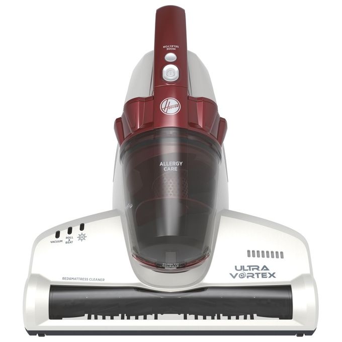 foto del prodotto hoover mbc500uv aspirapolvere con filo senza sacco capacita 0,3 litri sistema ciclonico rosso bianco