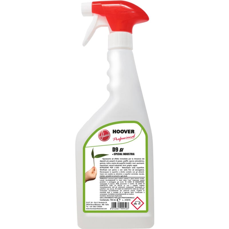 foto del prodotto hoover professional d9si special industria sgrassante