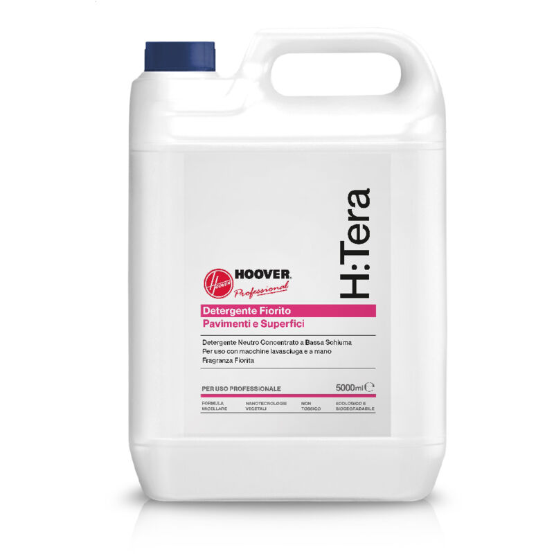 foto del prodotto hoover professional detergente ecologico pavimenti alla fiorito tera 5 litro