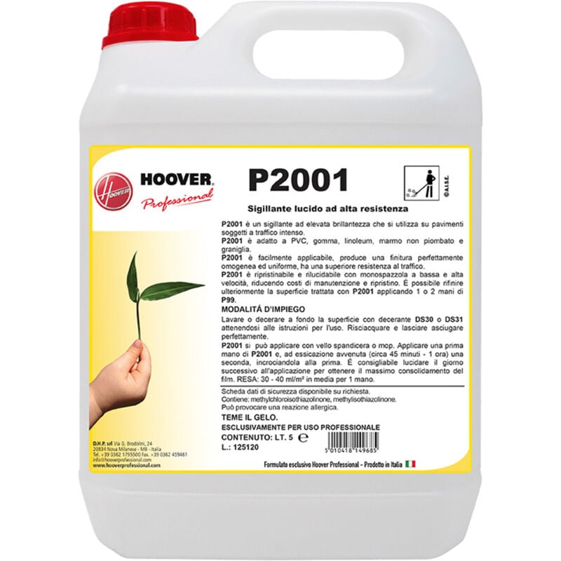 foto del prodotto hoover professional p2001 sigillante molto lucido ad alta resistenza