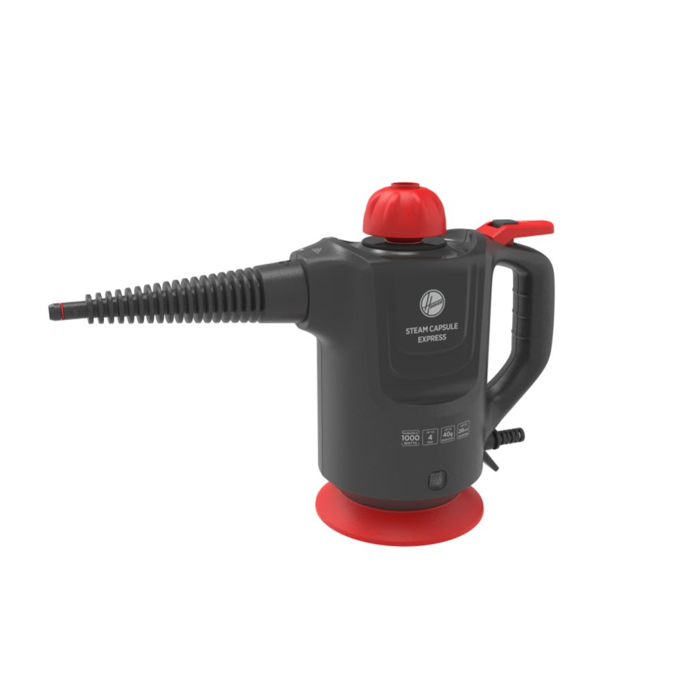 foto del prodotto hoover steam capsule express sge1000 011 pulitore a vapore portatile 0,37 l 1000 w titanio