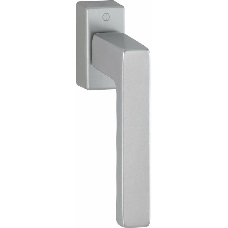 foto del prodotto hoppe 10717646 maniglia per finestra toulon secustik, vk 7 x 32 42 mm, effetto acciaio inox, edelstahl effekt