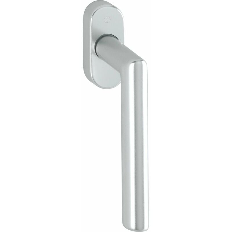 foto del prodotto hoppe 3820371 maniglia per finestra amsterdam, vk 7 x 37 mm, argento anodizzato, stift 7x37 mm alu silber eloxiert