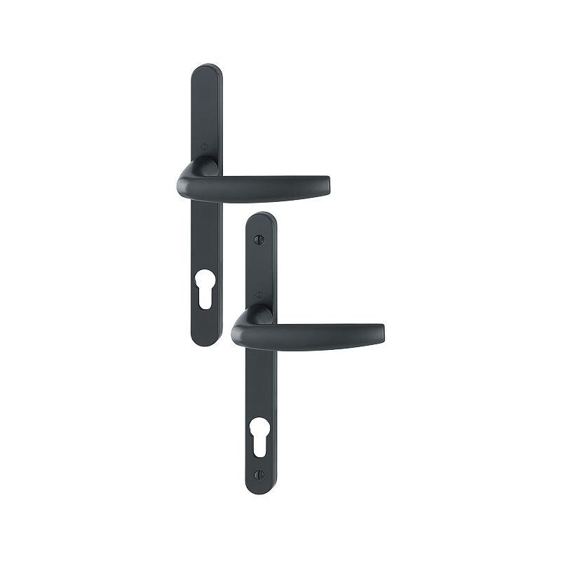 foto del prodotto hoppe atlanta 1530 300lmsgl set di porte a piastra stretta nero opaco key i entr.92 spessore 58 67 3303795