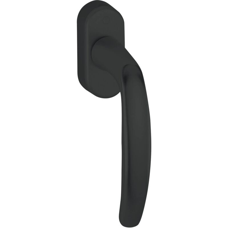foto del prodotto hoppe atlanta secustik 0530 us952 maniglia a ribalta vite quadrata variofit 32 42mm 45 50mm nero opaco 9714 10772928