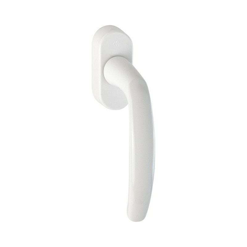 foto del prodotto hoppe atlanta secustik 0530 us952 maniglia a ribalta vite quadrata variofit 9 19mm 30 35mm bianco 9010 10804379
