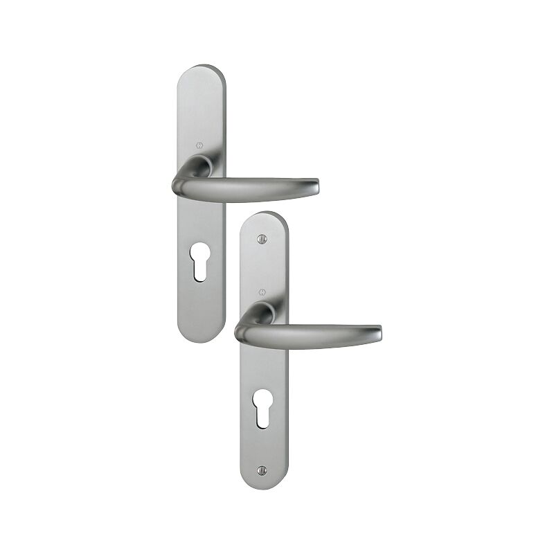 foto del prodotto hoppe atlanta set di porte a piastra larga in acciaio spazzolato f9 key i ent.92 c8 mm spessore 68 77 mm 2824134