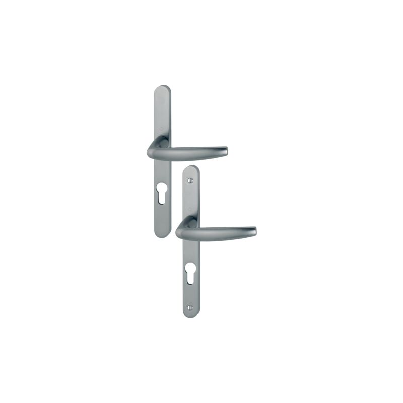 foto del prodotto hoppe atlanta set di porte a piastra stretta aspetto acciaio inox f9 chiave i 1530 300lmsgl entr.70 p.68 77 3303381