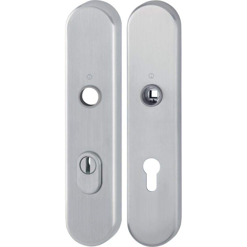 foto del prodotto hoppe - coppia piastre posteriori lunghe e3332za 3310 ma f69 pz 72mm