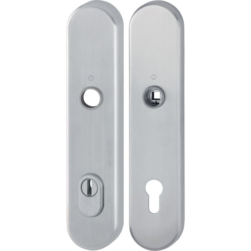 foto del prodotto hoppe - coppia piastre posteriori lunghe e3332za 3310 ma f69 pz 92mm