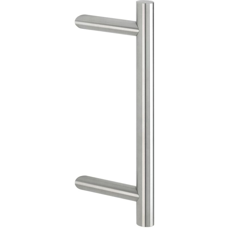 foto del prodotto hoppe e5011 maniglia a barra, in acciaio inox opaco, versione dritta, per porta di casa, 2011053