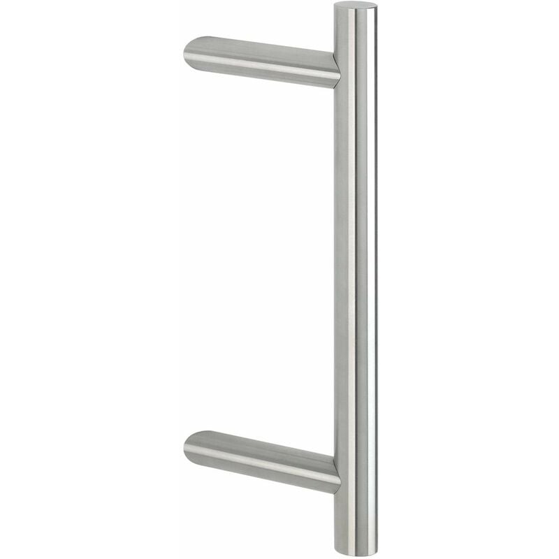 foto del prodotto hoppe e5011 maniglia a barra, in acciaio inox opaco, versione dritta, per porta di casa, 2011061