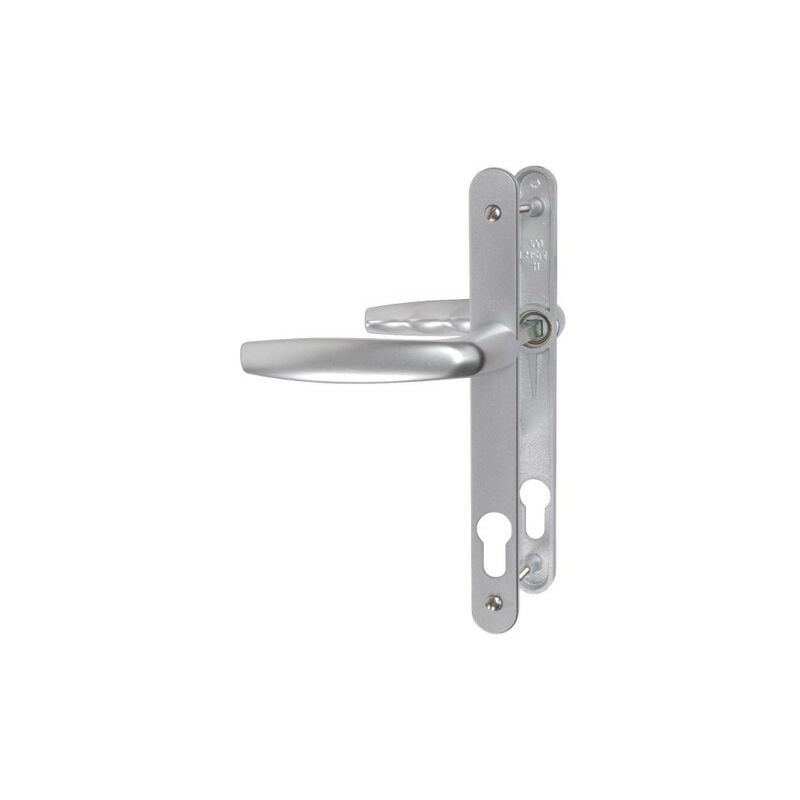 foto del prodotto hoppe et cie atlanta 1530 300lmsgl hoppe set di porte con piastra stretta 195mm argento f1 key i entr.92 c.8 p.68 77 3305037