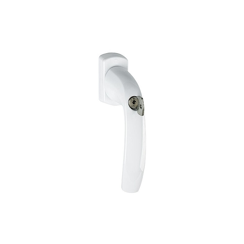 foto del prodotto hoppe maniglia per finestra a ribalta con chiave new york 0810 u10 segno bianco. m5x45 11576339