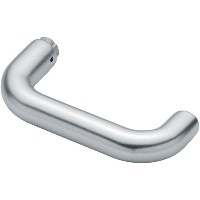 foto del prodotto hoppe - paris 138 maniglia a leva parte di apertura alu.f2/nuova colorazione argento 4-kt.8mm din l/r