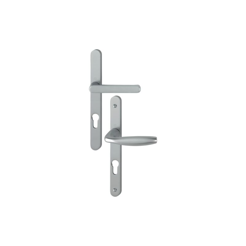 foto del prodotto hoppe set di porte con piastra stretta new york key i in acciaio inox f9 099kh 300lmsgl 1810 195mm entr.7 70 c.7 58 67 3294008