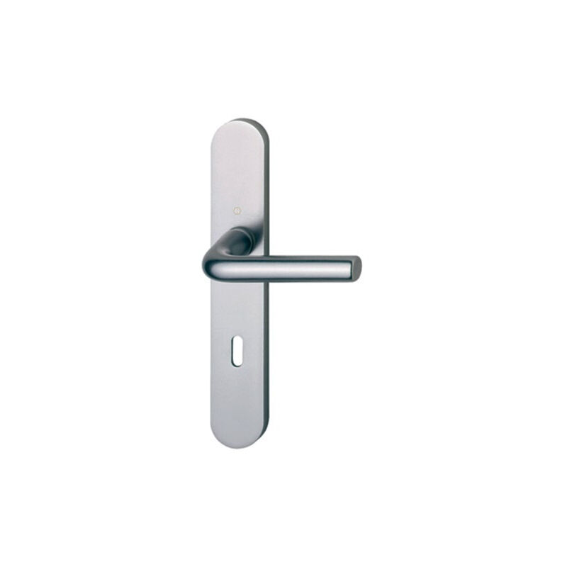 foto del prodotto hoppe set su piastra arles chiave l argento f1 197l 300m 596195