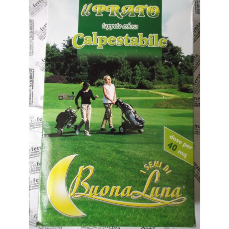 foto del prodotto hortus buona luna 1 kg semi prato calpestabile tappeto erboso giardino