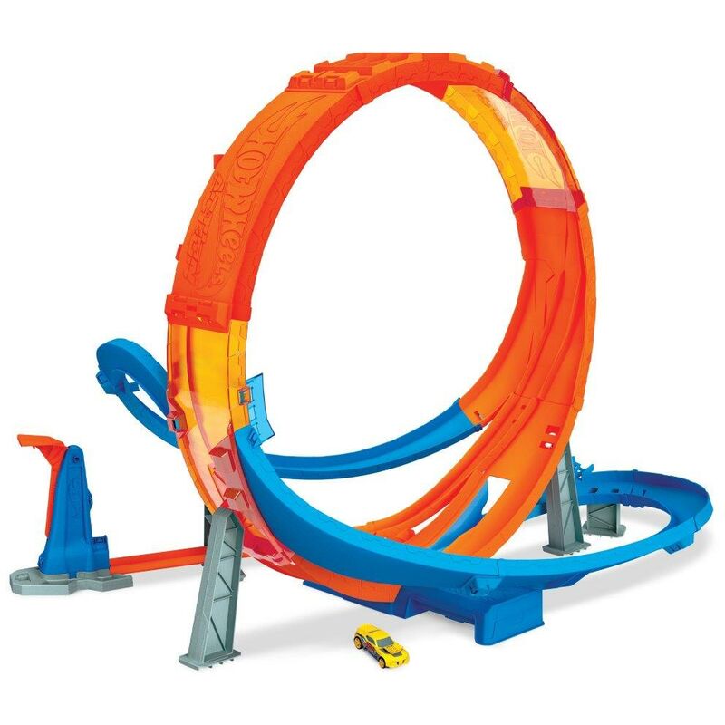 foto del prodotto hot wheels schianti acrobatici del loop gigante multicolor