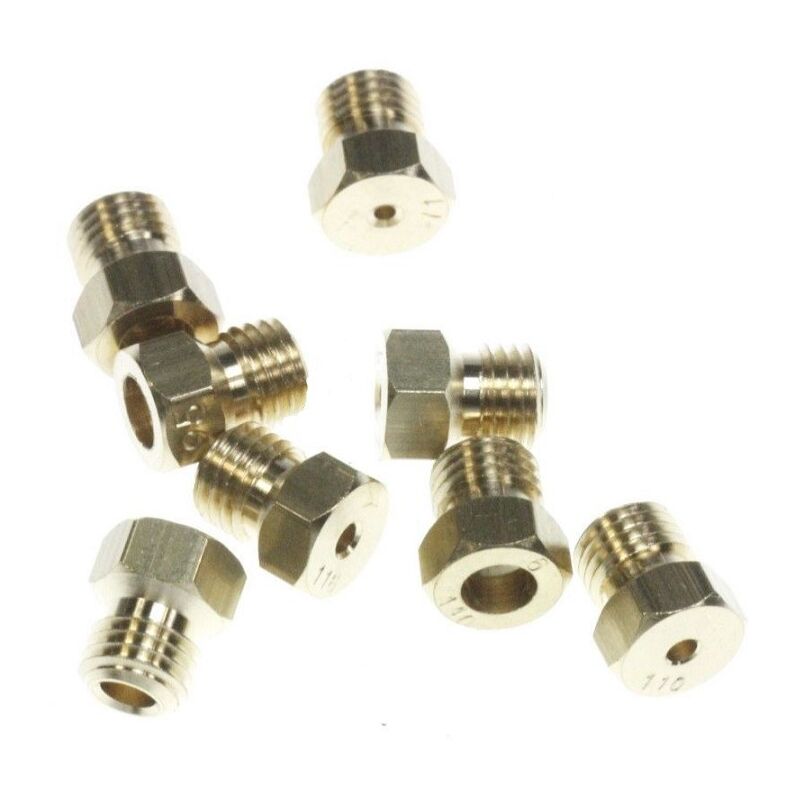 foto del prodotto hotpoint ariston kit iniettori gaz naturale originale piano cottura ariston hotpoint hotpoint 304502