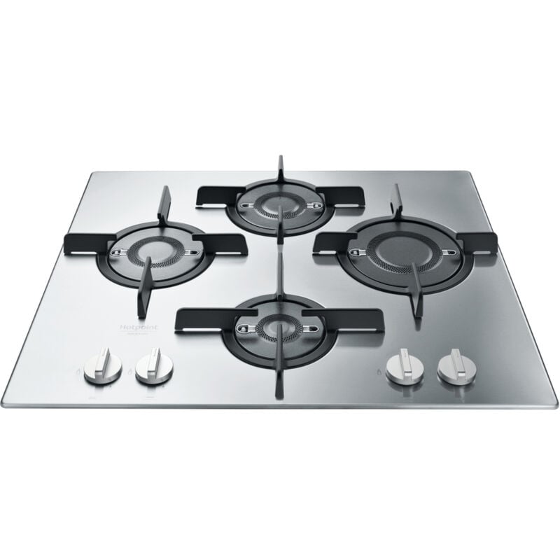 foto del prodotto hotpoint ariston piano cottura a gas ftghl 641 d ix ha. colore del prodotto acciaio inox, posizionamento dell apparecchio da incasso, dimensione