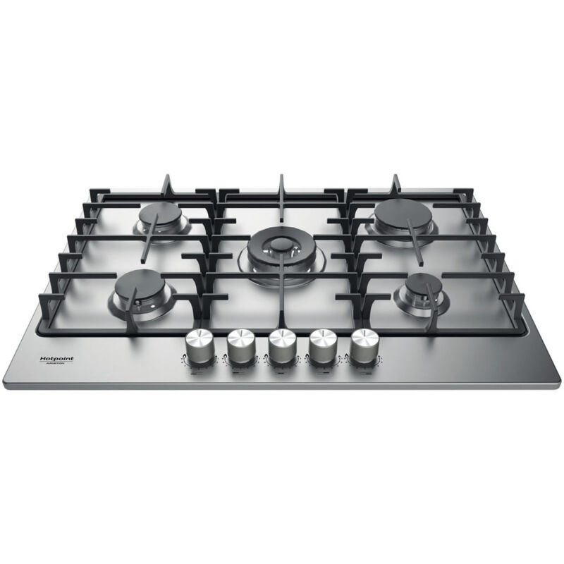 foto del prodotto hotpoint ariston piano cottura a gas pph 75g df ix