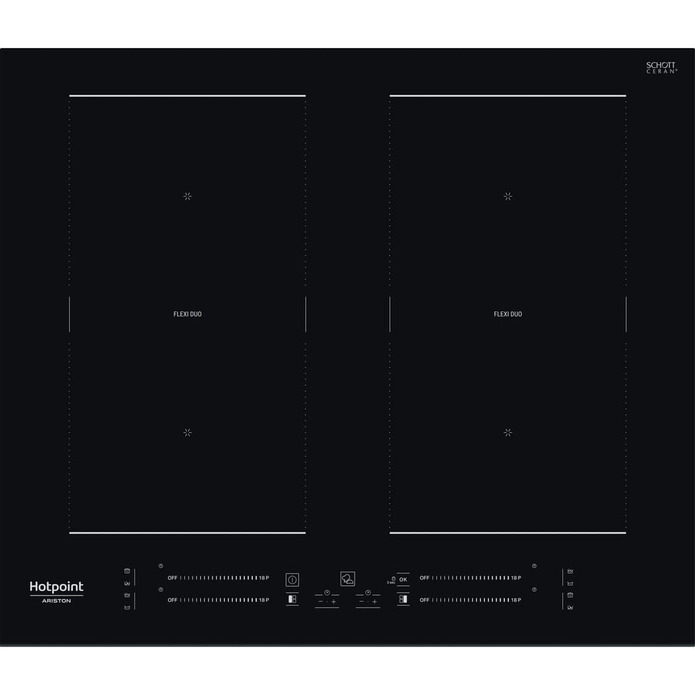 foto del prodotto hotpoint ariston piano cottura a induzione hs 2560c bf