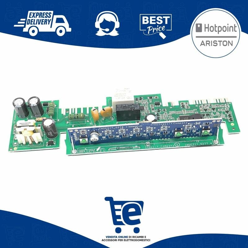 foto del prodotto hotpoint ariston scheda elettronica termostato clever frigorifero c00305839