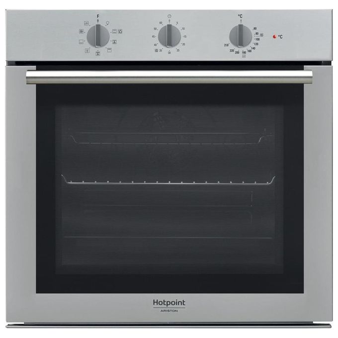 foto del prodotto hotpoint fa4 834 h ix-ha forno elettrico da incasso ventilato capacita 71 litri classe energetica a 8 programmi autopulente 60 cm inox
