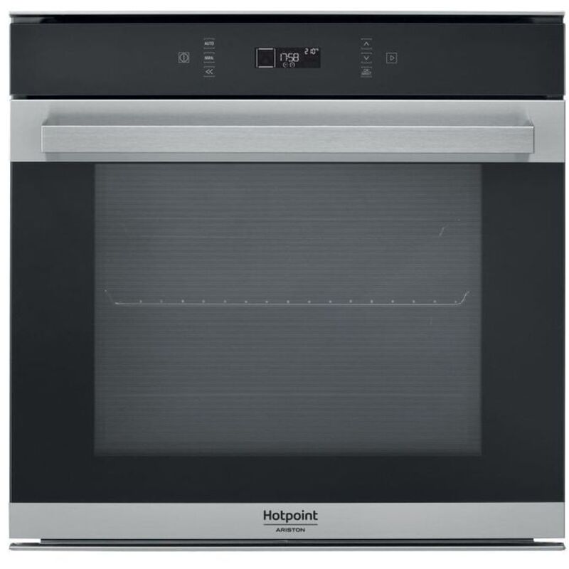 foto del prodotto hotpoint fi7 871 sh ix ha forno elettrico da incasso 73lt display lcd 17 funzioni 3650w grill nero a+