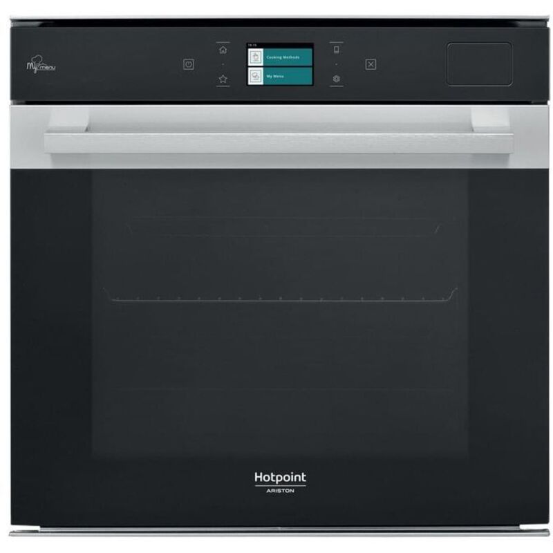 foto del prodotto hotpoint fi9 p8p2 sh ix ha forno elettrico multifunzione ventilato da incasso capacita' 73 litri classe energetica a forced air active steam 10059.5 cm grigio