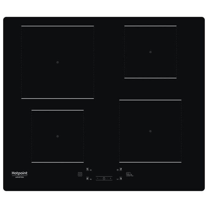 foto del prodotto hotpoint hq 5660s ne piano cottura ad induzione 4 zone 60 cm nero