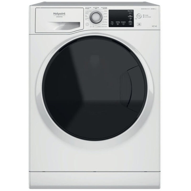 foto del prodotto hotpoint ndb 9636 da it lavasciuga libera installazione carica frontale bianco d