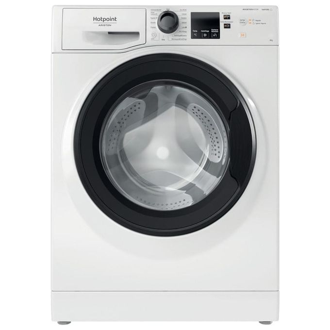 foto del prodotto hotpoint nf825wk it lavatrice carica frontale 8 kg classe b profondita 60 cm centrifuga 1200 giri funzione vapore motore inverter