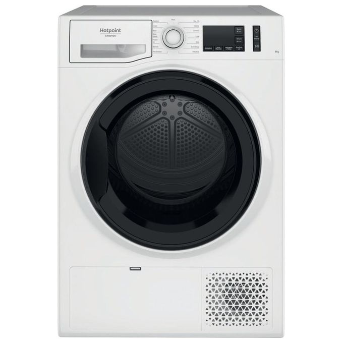 foto del prodotto hotpoint nt m11 82k it r asciugatrice libera installazione a pompa di calore 8kg classe a display digitale filtro easy cleaning ciclo anti allergy bianco