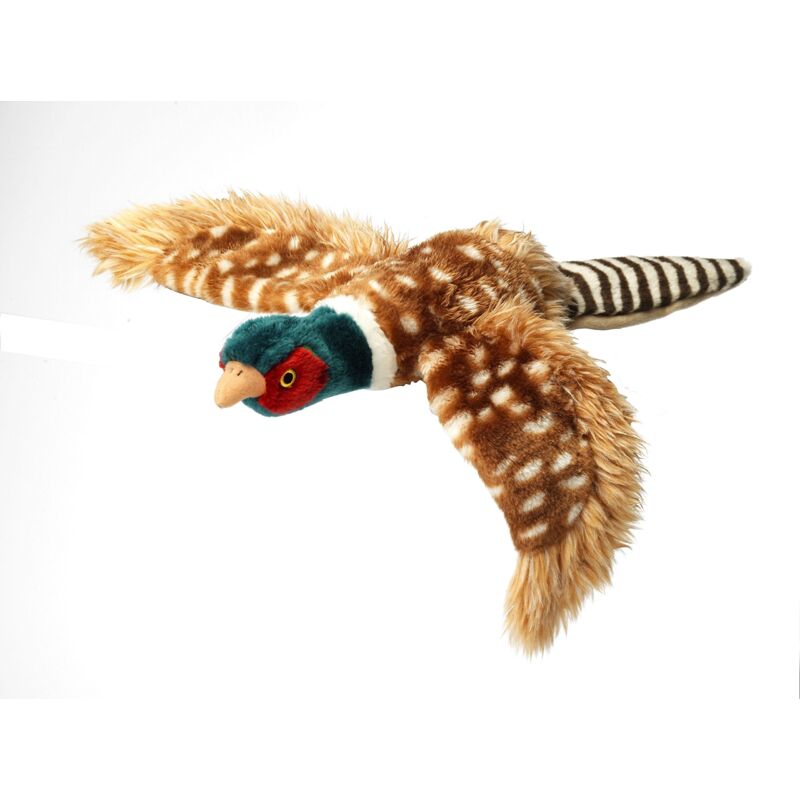 foto del prodotto house of paws giocattolo per cani super morbido peluche squeaky fun extra large fagiano