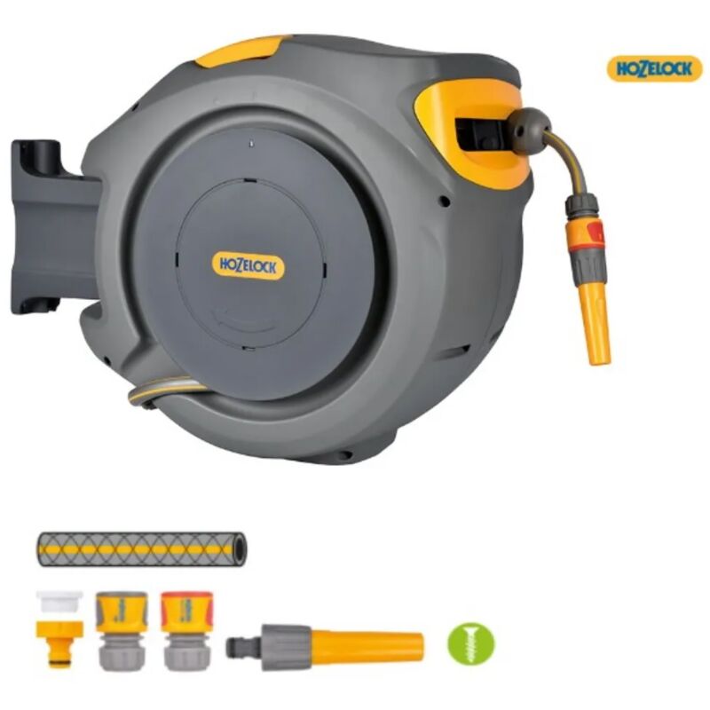 foto del prodotto hozelock automatico bobina grigio arancione 50 x 40 x 30 cm auto reel