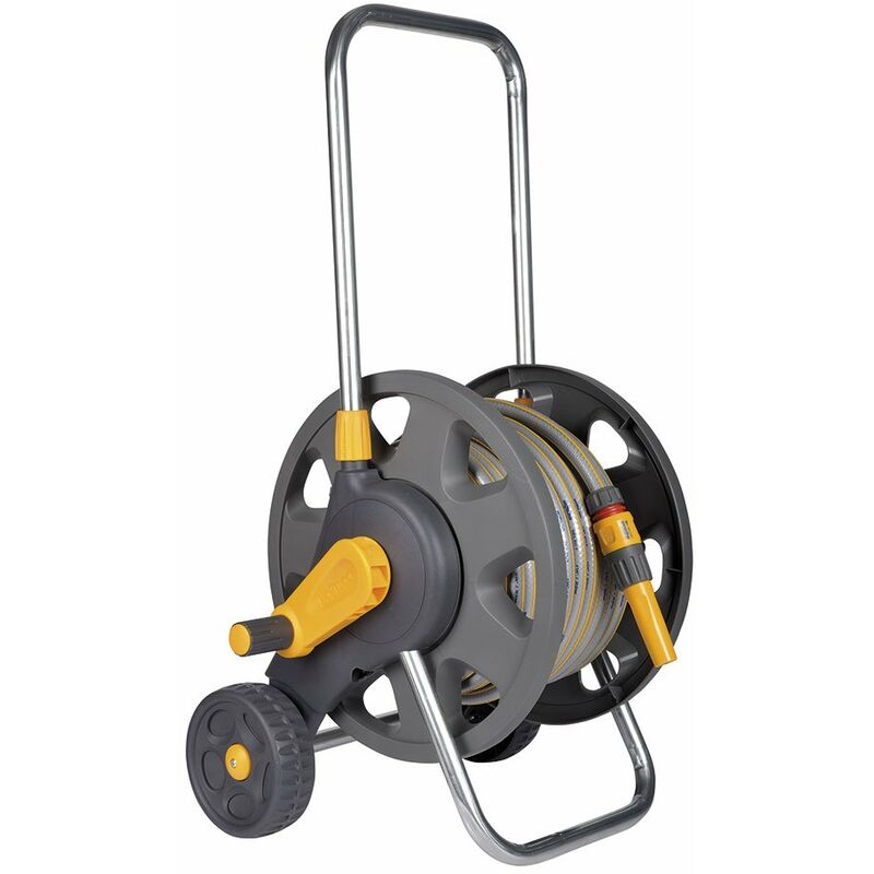foto del prodotto hozelock carrello assemblato 30 m di tubo da 15 mm 5 8 2432r3460