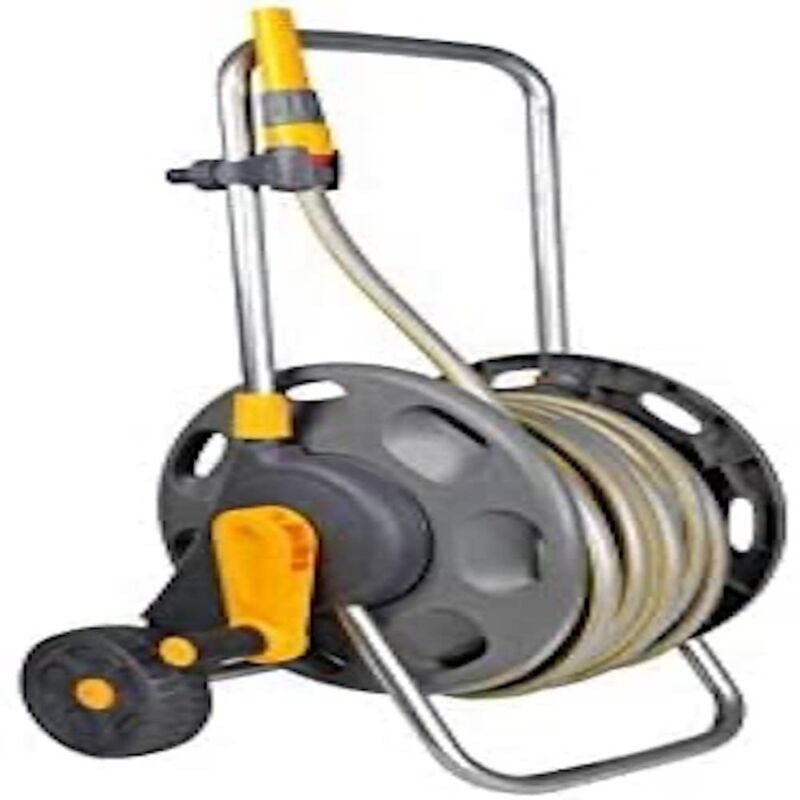 foto del prodotto hozelock carrello per tubo di irrigazione 60 m con tubo flessibile da 12.5 mm