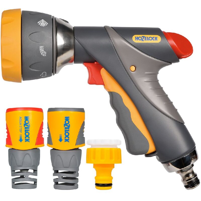 foto del prodotto hozelock kit base pistola multi spray pro raccordi plus 15mm