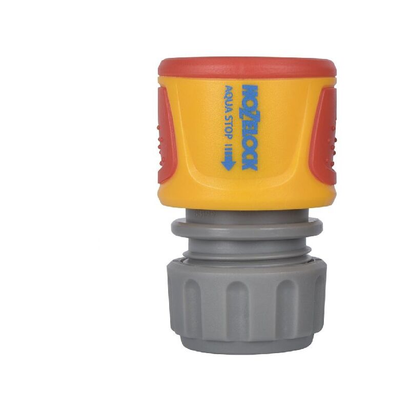 foto del prodotto hozelock raccordo aquastop 12,5 mm e 15 mm soft grip blister