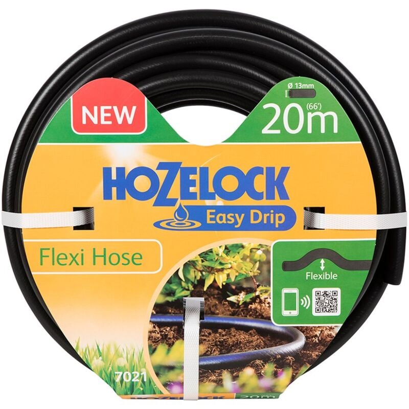 foto del prodotto hozelock tubo flessibile flexi da 20 m per gocciolamento e irrigazione automatica