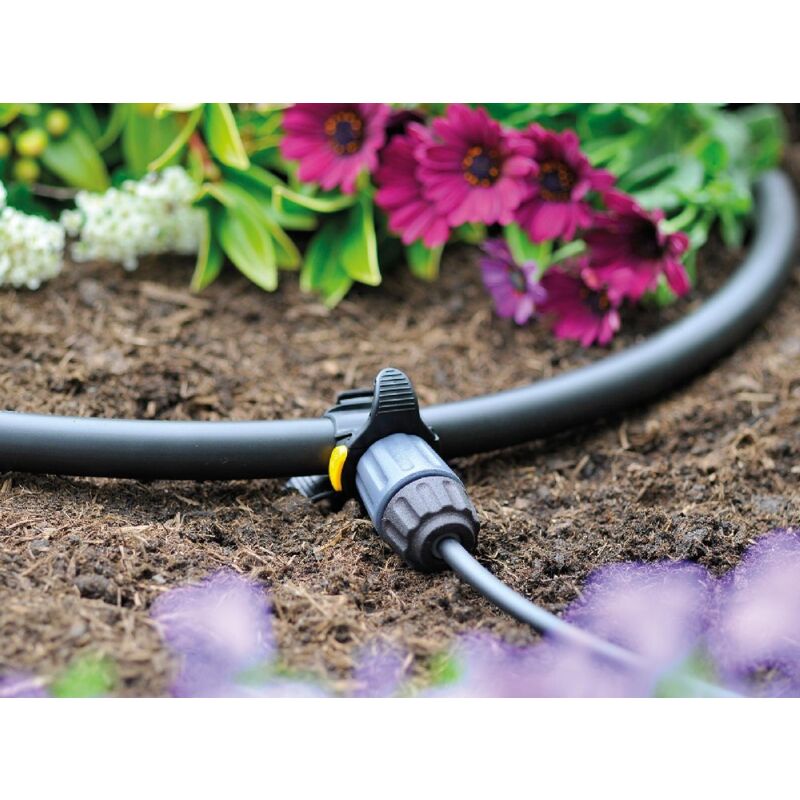foto del prodotto hozelock tubo micro da 4 mm per irrigazione a goccia in pvc da 25 m