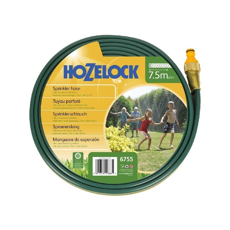 foto del prodotto hozelock tubo per nebulizzazione fine 7m50 tubo per irrigazione 270 uc pal copertura massima 50m 